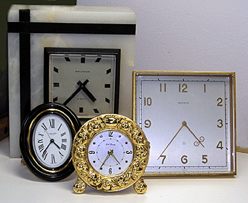 Modern clock grouping.